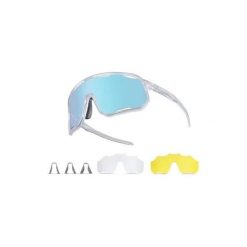 Okulary sportowe fotochromowe ROCKBROS. Brązowe okulary przeciwsłoneczne damskie ROCKBROS. Za 181.37 zł.