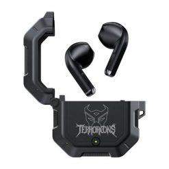 Słuchawki TWS Transformers TF-T12 (czarne). Czarne słuchawki bezprzewodowe Transformers. Za 42.00 zł.