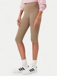 Adidas Legginsy Optime Contour Workout KV7456 Khaki Slim Fit. Brązowe legginsy damskie Adidas, m, bez wzorów, z syntetyku, na fitness i siłownię. Za 259.99 zł.