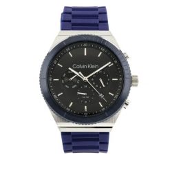 Zegarek Calvin Klein. Niebieskie zegarki męskie Calvin Klein, bez wzorów. Za 639.99 zł.
