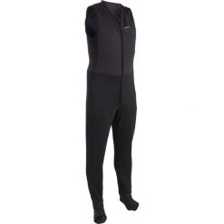 Bielizna wędkarska Thermo. Czarna bielizna sportowa damska CAPERLAN, m, bez wzorów, z elastanu. Za 199.99 zł.