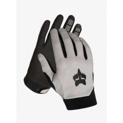 Rękawiczki rowerowe męskie Fox Ranger Glove. Szare rękawiczki męskie FOX, bez wzorów. Za 148.49 zł.