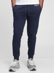 Gap Spodnie dresowe 500382-03 Granatowy Regular Fit. Niebieskie spodnie sportowe męskie GAP, m, bez wzorów, z bawełny. Za 139.99 zł.