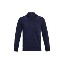 Bluza Mężczyzna Under Armour Armour Fleece Fz granatowy. Niebieskie bluzy męskie Under Armour, m, bez wzorów, sportowe, bez ramiączek, bez kaptura. Za 297.90 zł.