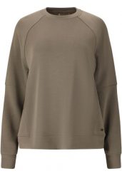 Bluza damska Athlecia Jacey. Brązowe bluzy damskie Endurance, bez wzorów, z materiału, klasyczne, bez ramiączek, bez kaptura. Za 226.00 zł.