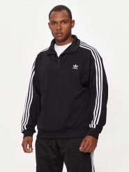Adidas Bluza adicolor Funnel IZ4803 Czarny Regular Fit. Czarne bluzy męskie Adidas, m, bez wzorów, z bawełny, bez ramiączek, bez kaptura. Za 209.99 zł.