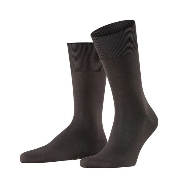 Skarpety Falke Firenze. Niebieskie skarpety męskie Falke, bez wzorów, z bawełny. Za 129.50 zł.