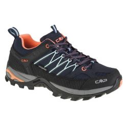 Damski buty trekkingowe CMP Rigel Low, Granatowy. Czarne obuwie trekkingowe damskie CMP, z gumy, bez zapięcia. Za 319.99 zł.