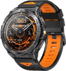 Nowy Smartwatch GlacierX Dash Black GX-DC71. Czarne zegarki smartwatch GlacierX, bez wzorów. Za 376.71 zł.
