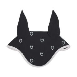 Czapka przeciwko muchom dla konia w edycji white line Equestro. Brązowe czapki damskie EQUESTRO, bez wzorów, z poliamidu, biznesowe. Za 118.50 zł.