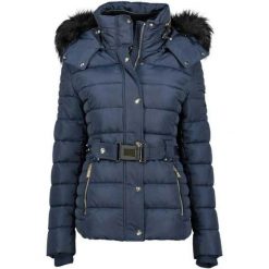 Kurtka Ocieplana Damska Blood Lady. Niebieskie kurtki sportowe damskie Geographical Norway, s, bez wzorów, z futra, bez ramiączek, z kapturem, trekkingowe. Za 229.00 zł.