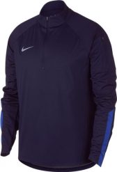 Nike Bluza piłkarska Shield Squad granatowa r. M (AA9612 416). Bluzy męskie Nike, m, bez wzorów, bez ramiączek, bez kaptura. Za 197.01 zł.