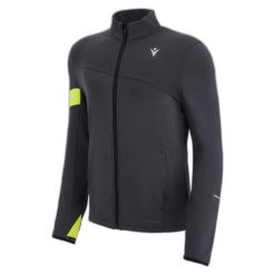 Sweter zapinany na zamek błyskawiczny Macron Run FCC Amos 3D. Szare swetry męskie Macron, m, bez wzorów, sportowe, bez kołnierzyka, bez ramiączek. Za 375.50 zł.