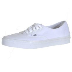 Trampki Vans Authentic True White, Biały, Mężczyźni. Białe trampki męskie Vans, na wiosnę, bez wzorów, z tkaniny, bez zapięcia, vans authentic. Za 343.99 zł.
