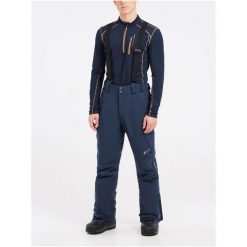 Spodnie narciarskie/snowboardowe z szelkami męskie Protest MIIKKA. Niebieskie spodnie sportowe męskie Protest, m, bez wzorów, narciarskie. W wyprzedaży za 524.99 zł.