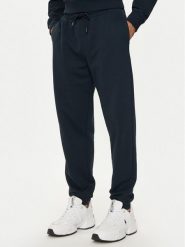 Armani Exchange Spodnie dresowe 6DZPJM ZJADZ 1510 Granatowy Regular Fit. Niebieskie spodnie sportowe męskie Armani Exchange, m, bez wzorów, z bawełny. Za 289.99 zł.