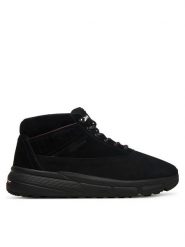 Tommy Hilfiger Trzewiki Hilfiger W Nbk Sde Hybrid Boot FM0FM05609 Czarny. Czarne botki męskie Tommy Hilfiger, bez wzorów, ze skóry, bez obcasa, bez zapięcia. Za 449.99 zł.