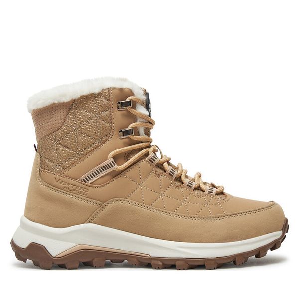 Śniegowce Vertigo Alpes. Brązowe śniegowce damskie Vertigo Alpes, bez zapięcia. Za 259.99 zł.