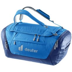 Torba podróżna Deuter Duffel Pro 60 - neptune/nightblue. Niebieskie torby podróżne damskie Deuter, bez wzorów, z materiału. Za 559.99 zł.