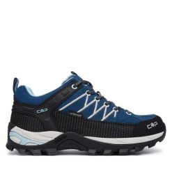 Trekkingi CMP. Niebieskie obuwie trekkingowe damskie CMP, bez zapięcia. Za 479.99 zł.