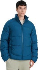 Kurtka puchowa męska 4F M0707 niebieska 4FRAW25TDJAM0707 30S 2XL. Niebieskie kurtki męskie 4F, m, bez wzorów, z puchu, bez kaptura. Za 423.59 zł.