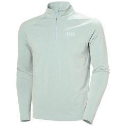Bluza z zamkiem 1/2 Helly Hansen Tyri. Zielone bluzy męskie Helly Hansen, m, bez wzorów, bez ramiączek, bez kaptura. Za 355.00 zł.