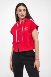 Bluza damska Telia JOOP! JEANS. Bluzy damskie JOOP! Jeans, l, bez wzorów, z jeansu, bez ramiączek, bez kaptura. W wyprzedaży za 539.25 zł.