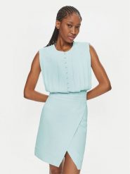 MVP Wardrobe Body MVPE4BO094.0CP0037 Granatowy Shirt Fit. Niebieskie body MVP Wardrobe, bez wzorów, z wiskozy. Za 1,149.00 zł.