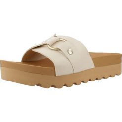 Sandały REEF VISTA HI SADIE Beżowy. Brązowe sandały damskie Reef, bez wzorów, z syntetyku, bez obcasa, bez zapięcia. Za 274.99 zł.