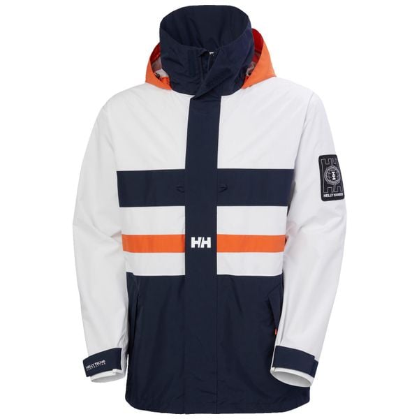 Kurtka wodoodporna z kapturem Helly Hansen Play Sail. Niebieskie kurtki męskie Helly Hansen, m, bez wzorów, z kapturem. W wyprzedaży za 635.00 zł.