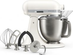 Mikser planetarny Artisan Plus 4,7 l porcelanowa biel. Białe miksery KITCHENAID. Za 3,999.00 zł.