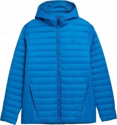 Kurtka męska 4f M085 niebieska r. 2XL. Niebieskie kurtki męskie 4F, m, bez wzorów, bez kaptura. Za 277.87 zł.