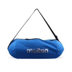 Torba na piłki Molten EK0043-B. Niebieskie torby na ramię męskie MOLTEN, bez wzorów, z materiału, na ramię. Za 124.73 zł.