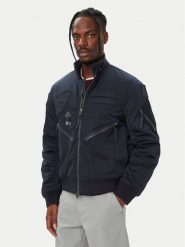 Aeronautica Militare Kurtka bomber 262AB3077UCT04361 Granatowy Regular Fit. Niebieskie kurtki męskie Aeronautica Militare, m, bez wzorów, z bawełny, bez kaptura. Za 2,029.00 zł.