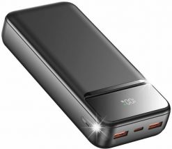 Powerbank Swissten Kompaktowy Powerbank SWISSTEN 20000 mAh 22,5W Power bank USB-C USB-A. Powerbanki SWISSTEN. Za 231.00 zł.