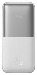 Baseus Bipow Pro 10000 mAh, 2xUSB USB-C, 20W biały. Białe powerbanki . W wyprzedaży za 75.00 zł.