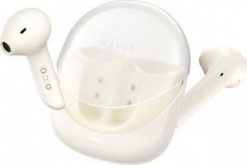 Słuchawki Bluetooth Havit Modern Buds (beżowy). Brązowe słuchawki bezprzewodowe Havit. Za 66.00 zł.