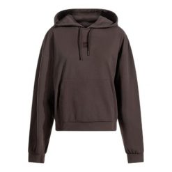 Bluza damska z kapturem Joma Resort. Czarne bluzy damskie Joma, s, bez wzorów, z materiału, klasyczne, bez ramiączek, z kapturem. Za 164.70 zł.