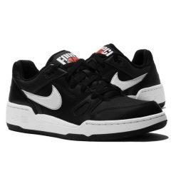 Buty męskie sportowe sneakersy Nike FULL FORCE LO. Białe buty sportowe męskie Nike, bez wzorów, bez zapięcia, do biegania. W wyprzedaży za 319.00 zł.