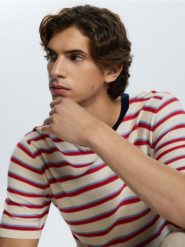 Sweter z wiskozy - wielobarwny. Swetry męskie Reserved, l, bez wzorów, z wiskozy, bez kołnierzyka, bez ramiączek. Za 79.99 zł.