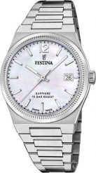 Zegarek Festina Zegarek damski Festina F20035-1 srebrny. Szare zegarki damskie Festina, srebrne. Za 891.00 zł.