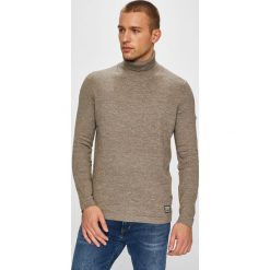 Camel Active - Sweter. Niebieskie swetry męskie Camel Active, l, bez wzorów, z bawełny, bez kołnierzyka, bez ramiączek. W wyprzedaży za 299.90 zł.