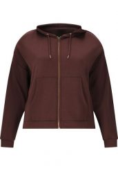 Damska bluza z kapturem zapinana na zamek Q Sportswear Tiamo. Brązowe bluzy damskie ENDURANCE Q, l, bez wzorów, z poliesteru, sportowe, bez ramiączek, z kapturem. Za 346.00 zł.