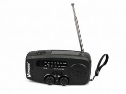 Radio Vakoss Awaryjne FM/AM 2000MAH solar latarka (FM-3660K). Radia Vakoss. Za 66.67 zł.