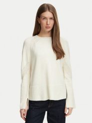 Marella Sweter Emme by Marella Arcadia 2625366312 Kremowy Regular Fit. Białe swetry nierozpinane damskie Marella, s, bez wzorów, bez kołnierzyka, bez ramiączek. Za 719.99 zł.