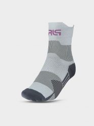 4F Skarpety treningowe 4F x Robert Lewandowski - szare 43-46. Szare skarpety męskie 4F, bez wzorów, z elastanu. W wyprzedaży za 39.99 zł.