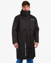 Narciarska kurtka przeciwdeszczowa Kilpi TEAM RAINCOAT-U. Czarne kurtki sportowe męskie Kilpi, na zimę, m, bez wzorów, z materiału, bez kaptura, narciarskie. Za 578.00 zł.