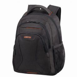 Plecak miejski na laptopa American Tourister AT Work. Czarne plecaki męskie American Tourister, bez wzorów, sportowe. Za 205.20 zł.