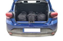Torby Do Bagażnika Dacia Sandero 2021+ 3Szt Kjust. Czarne torby podróżne damskie KJUST, bez wzorów, z kauczuku. Za 944.00 zł.