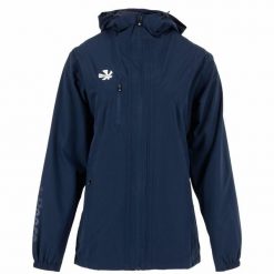 Damska kurtka wodoodporna Reece Australia Cleve. Niebieskie kurtki sportowe damskie REECE, xl, bez wzorów, bez ramiączek, bez kaptura. Za 267.85 zł.